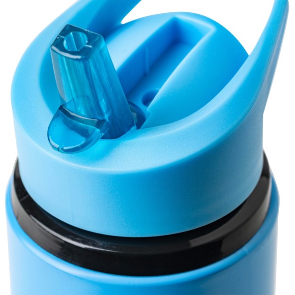 Gerecyclede roestvrijstalen drinkfles (500 ml) Zeno - wit