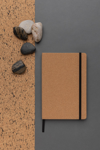 Stoneleaf A5 cork and stonepaper notebook