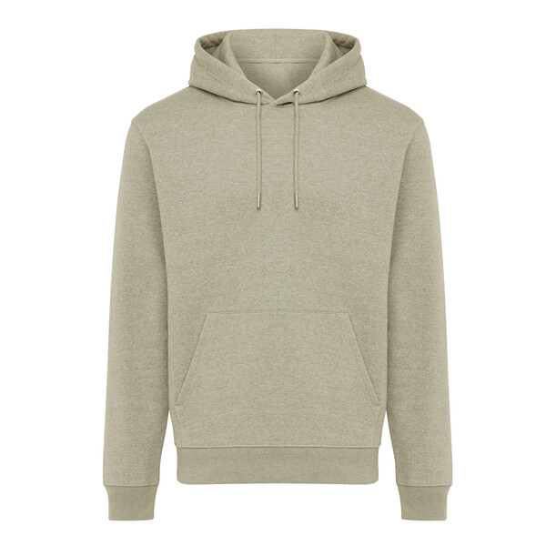 IQONIQ Joshua recycled cotton hoodie - Light Heather Green / XXS