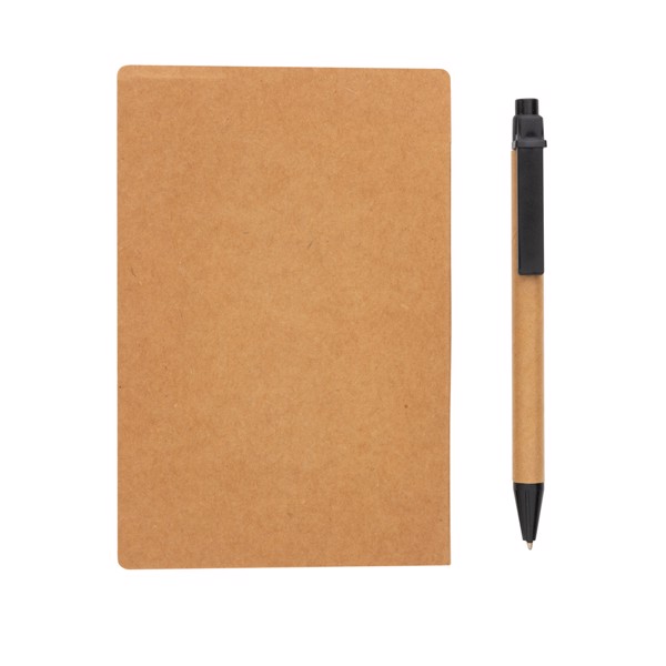 Carnet A6 de notes autocollantes avec stylo