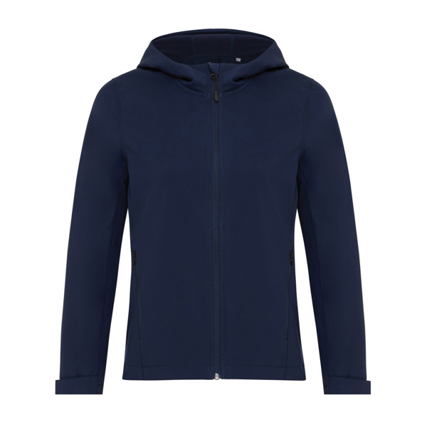 Ženska soft shell jakna Iqoniq Makalu, 300 g/m² - Mornarica / M