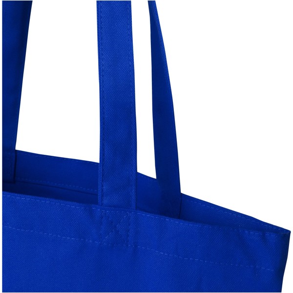Sac shopping Odisha bio OCS à large fond 180 g/m2 de 11 L - Bleu royal