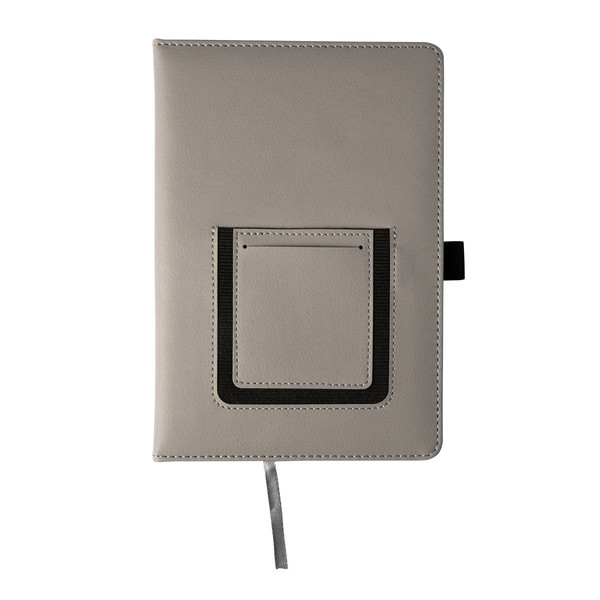 Eibar notepad with phone pocket