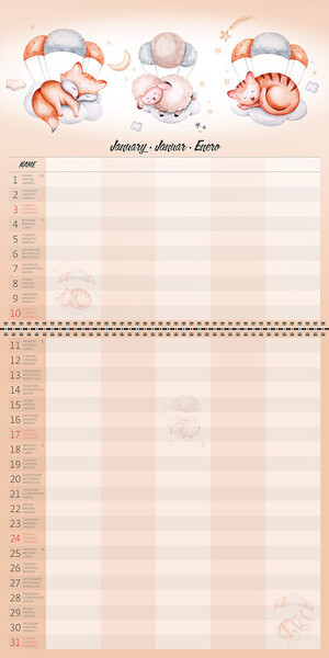 Calendar Family Planner