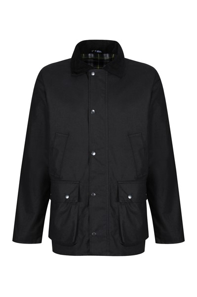 Banbury Wax Jacket - Black / S