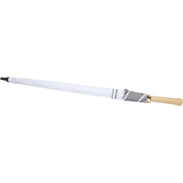 Norman 30” windproof RPET umbrella - White