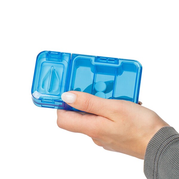 Pill box Pillico - light blue