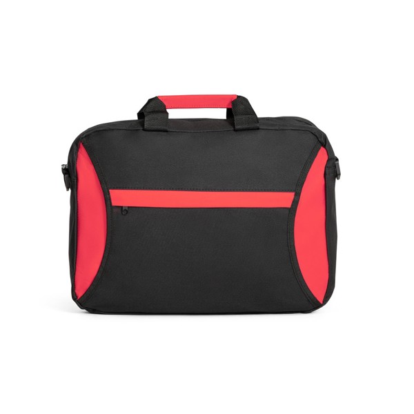 SEOUL. Kongresový priečinok polyester 600D - Červená