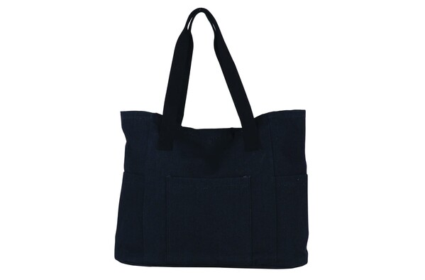 Sac Toile recyclée 310g/m² 42x13x43cm - Gris foncé