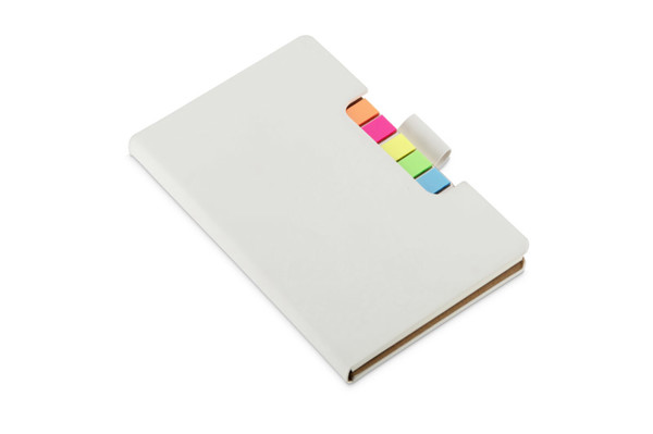 Sticky note pad STIKLO A6 - white