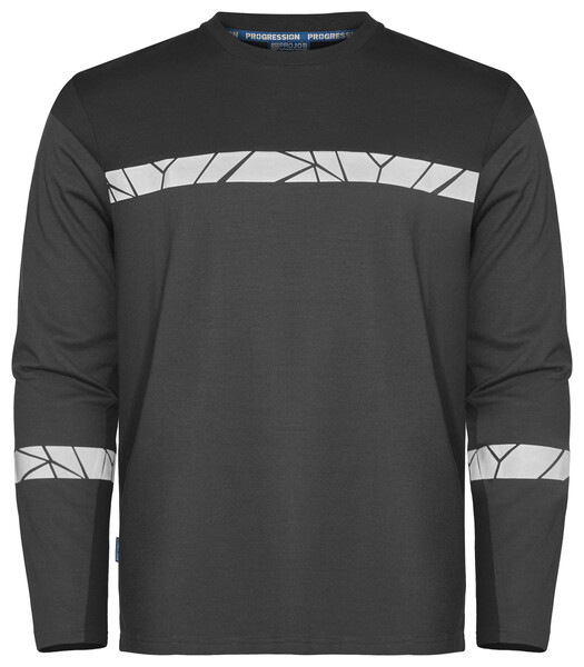 7002 T-SHIRT L.S PGL Grey/Black L