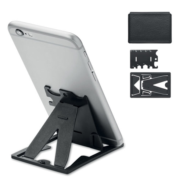 Multi-tool pocket phone stand Tackle