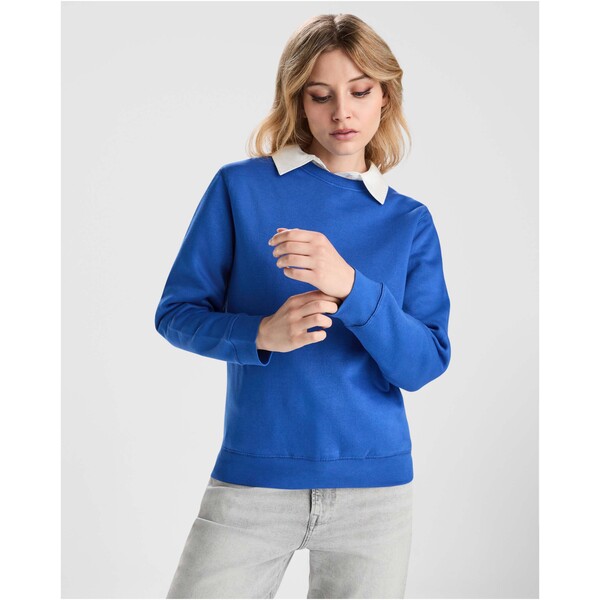 Batian 300 g/m² organic cotton unisex crewneck sweater - White / XS