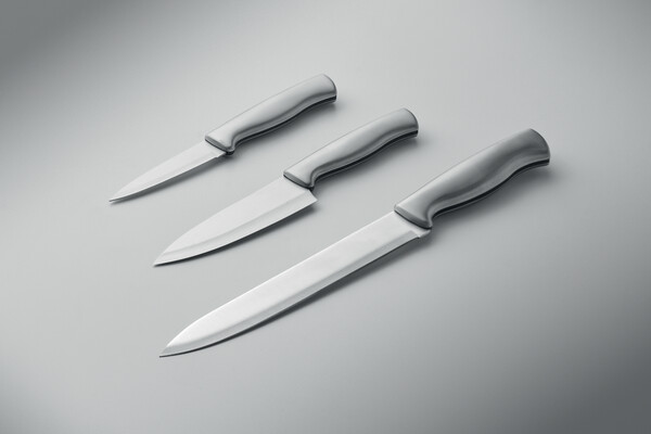 Stainless steel knife set 3pcs Cocinero
