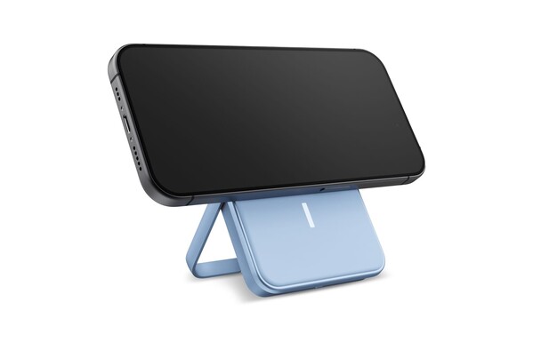 2PBM5000| Fresh 'n Rebel Compatible with MagSafe MagSafe Powerbank Wireless 5000mAh - Bleu pastel