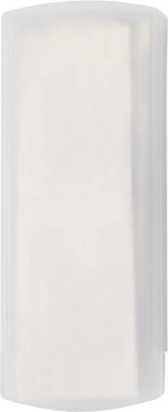 Plastic case with plasters - White