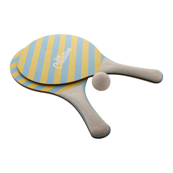 Jeu tennis de plage personnalisé CreaShot