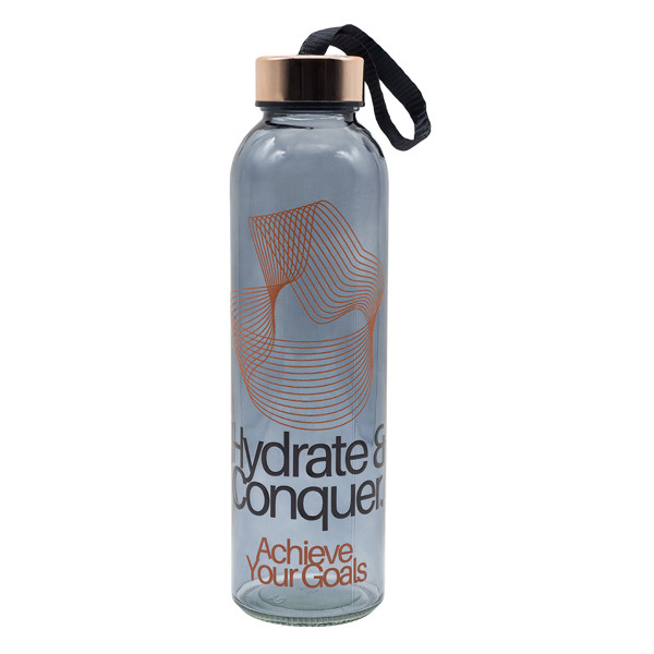 500 ml Lux glass bottle - Gold