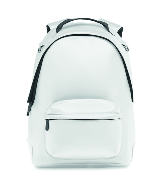 Zaino in PU morbido, laptop 15" Bai Backpack - Bianco