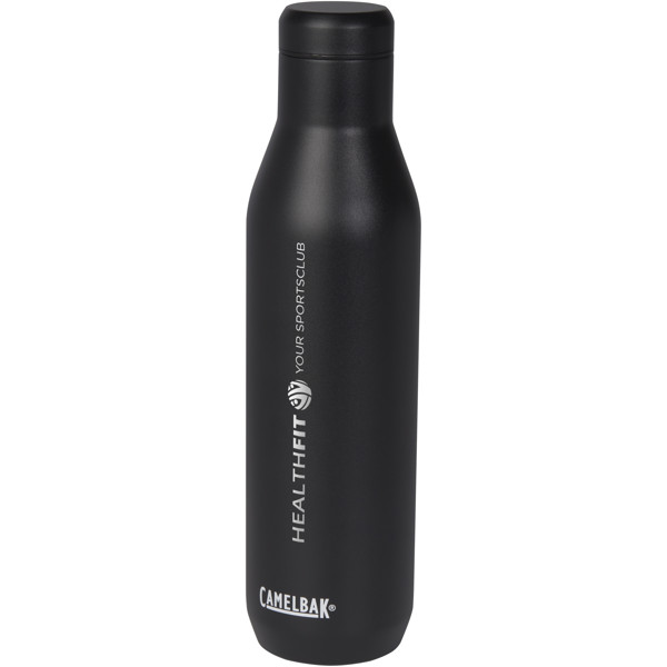 CamelBak® Horizon 750 ml vacuum insulated water/wine bottle - Solid Black