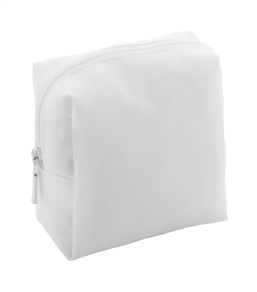 Custom Cosmetic Bag CreaBeauty Square S - White