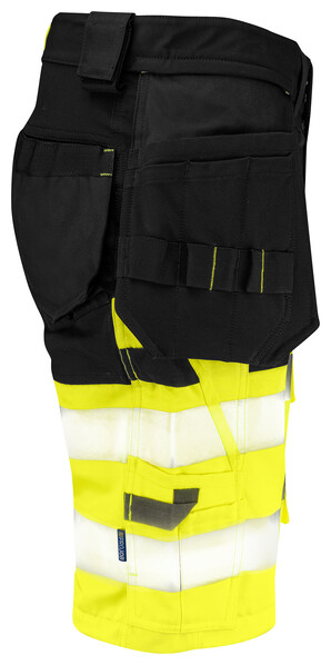 6580 Shorts Stretch YELLOW/BLACK C46