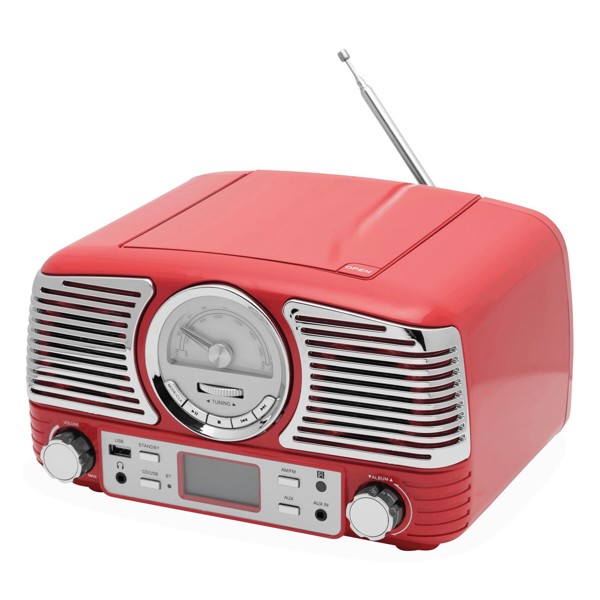 Diner cd radio snemalnik, Bluetooth, USB, aux-in