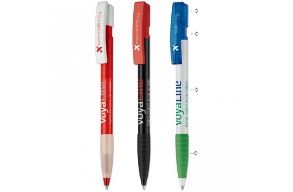 Nash ball pen rubber grip combi