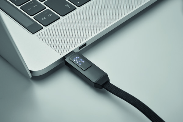 60W charging cable keyring Keysto