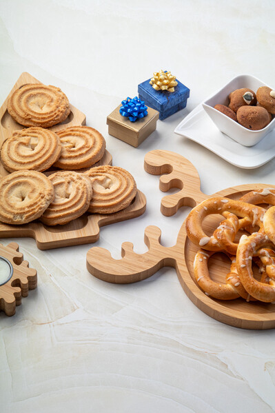 Assiette apéro Noël Kongle