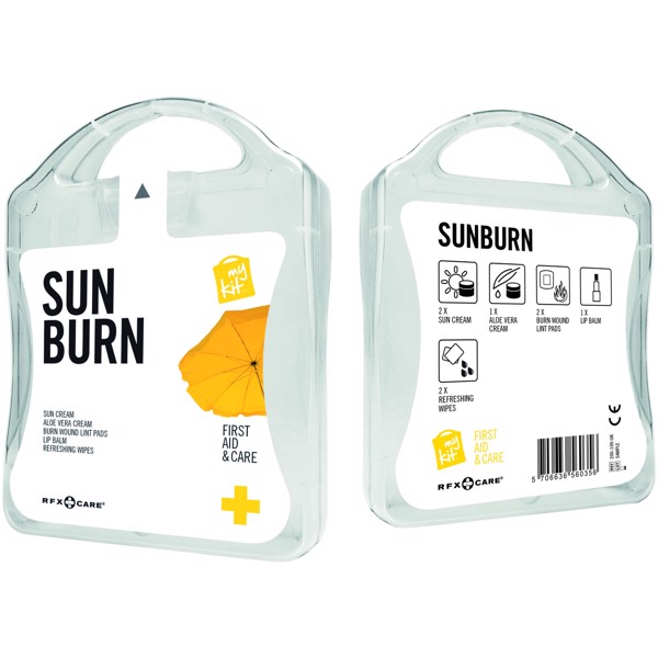 MyKit Sun Burn First Aid Kit - White