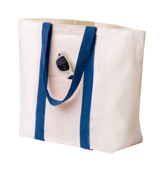 Beach Bag Lanikai - Dark Blue / Natural