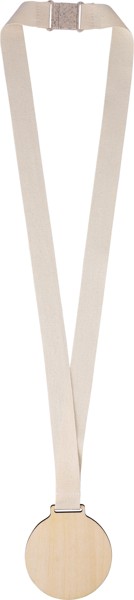 Basswood medal Koa