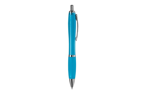 Kuglepen Hawaii frosty - Gennemsigtig / Lyseblå