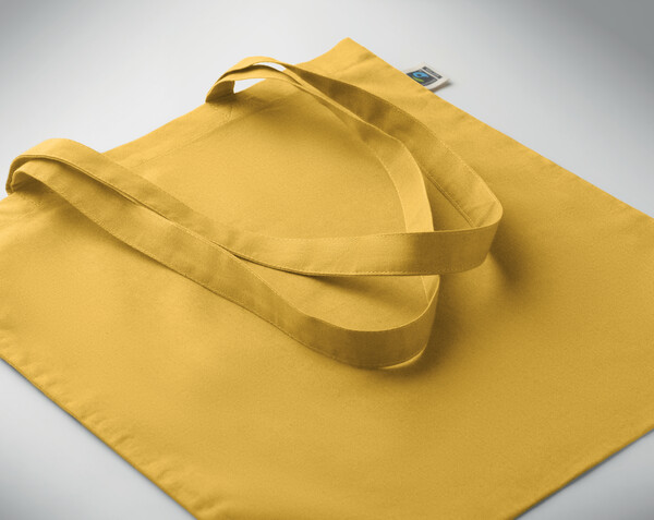 Shopping bag Fairtrade 180gr Osole+ Colour - Yellow