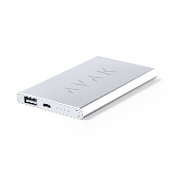 Power Bank Glird - Plateado