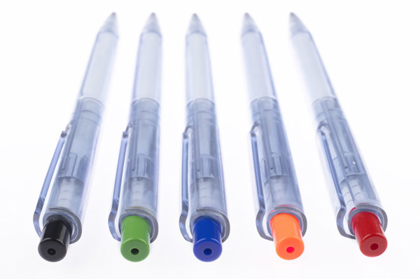 Ball pen rPET RECYKLO - black