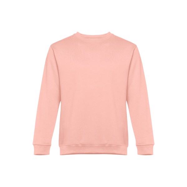 THC DELTA. Sweatshirt (unisex) in cotton and polyester - Salmon / S