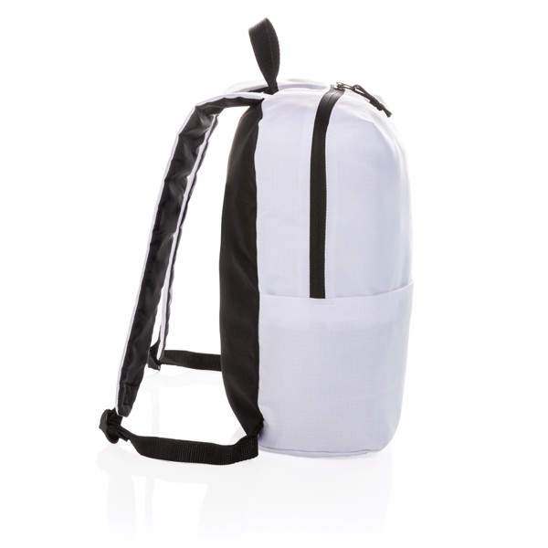 Casual backpack PVC free - White