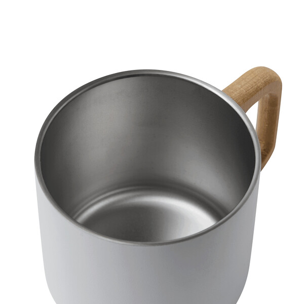 Stainless Steel Mug Rustic Trip - White