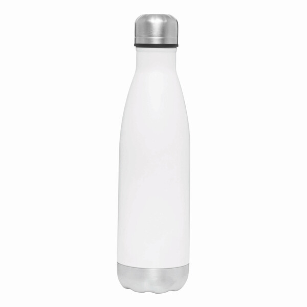 Double-Walled Vacuum Bottle Golden Taste - White
