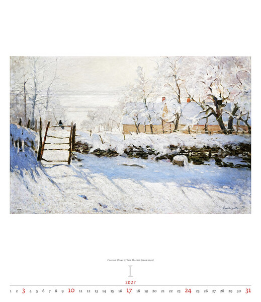 Calendar Impressionism