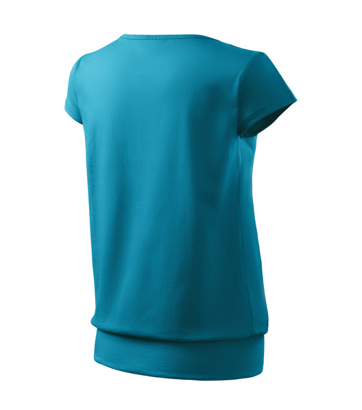 Tričko Dámske Malfini® City - Tmavý Tyrkys / 2XL