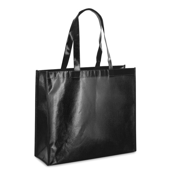 MILLENIA. Laminated non-woven bag - Black