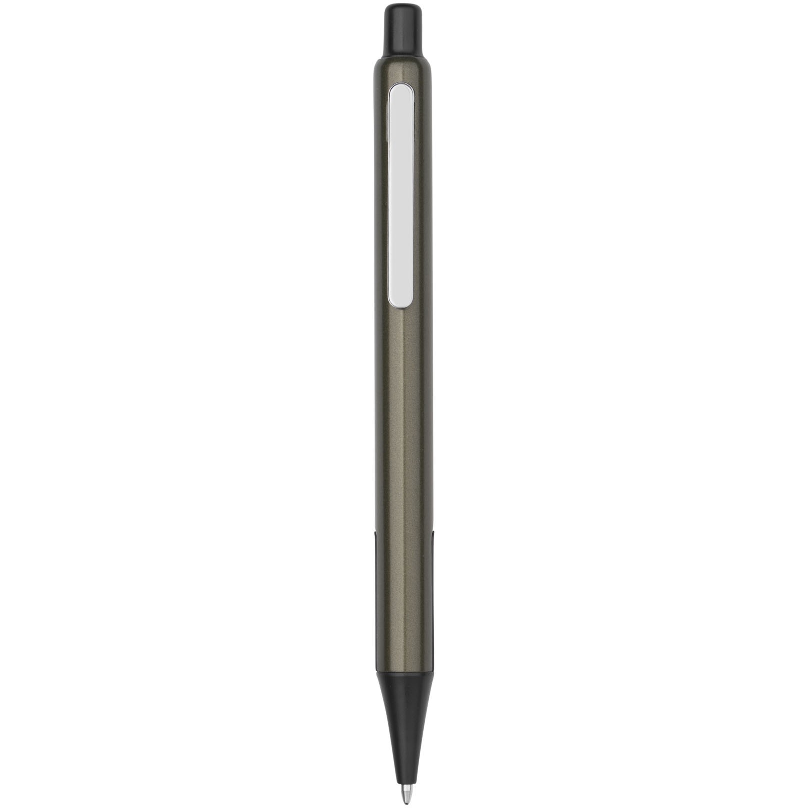Milas ballpoint pen with rubber grips - Olive