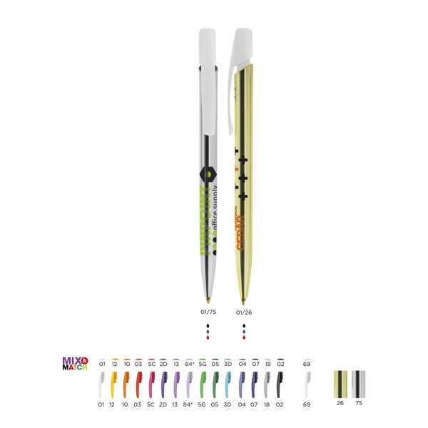 BIC® Media Clic Shine ballpen