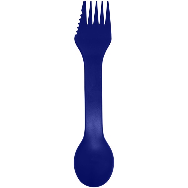 Outil 3-en-1 Epsy avec cuillère, fourchette et couteau - Marine
