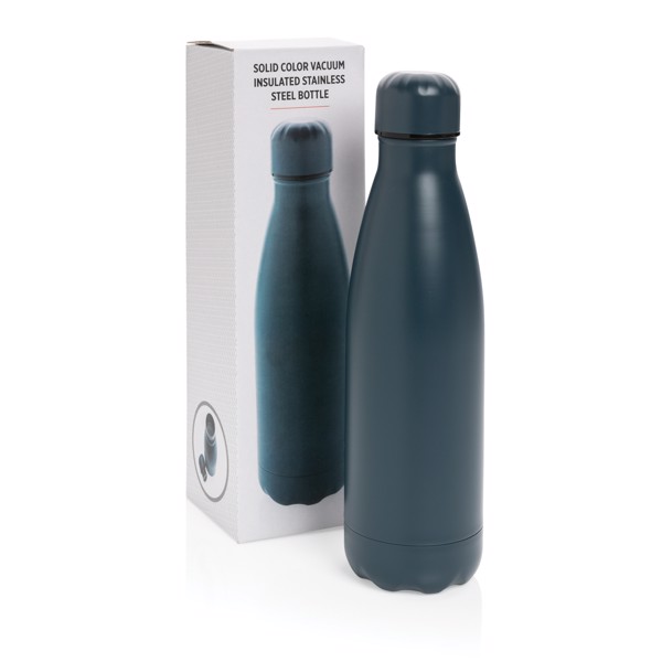 Bouteille isotherme en acier 500ml - Bleu