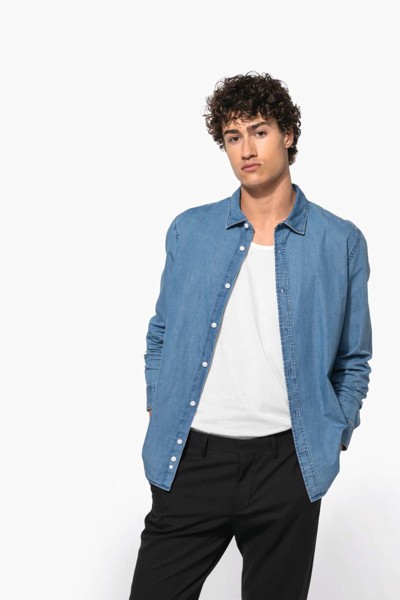 Men’S Denim Shirt - S