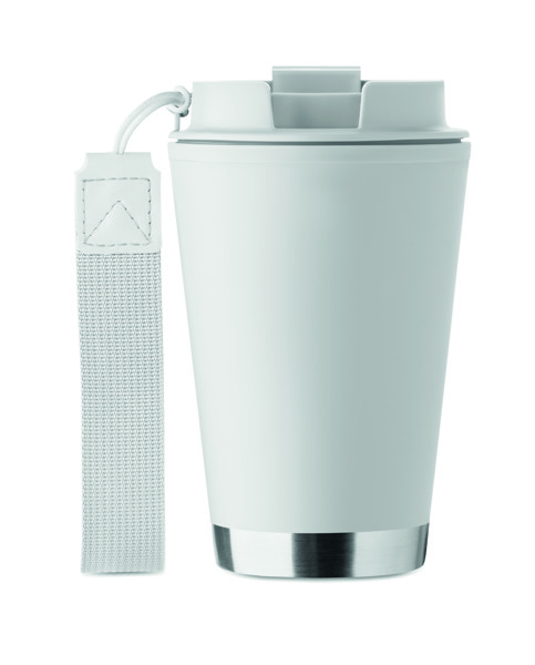 Copo de parede dupla 300ml Topiz - Branco